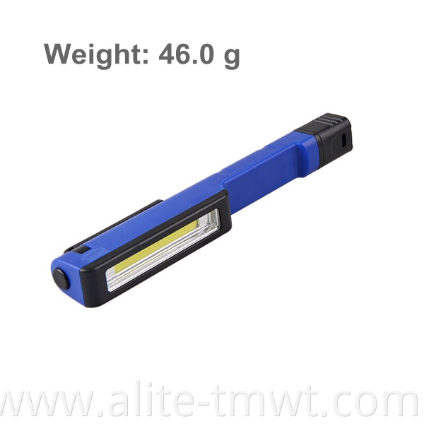 Plastic Portable Pen Shape LED Work Light Bar Torch 3*AAA LED Working Torch Light